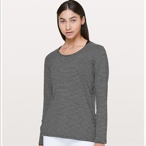 lululemon emerald long sleeve size 8